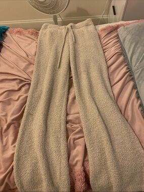 Cozy Cream Sherpa Lounge Pants